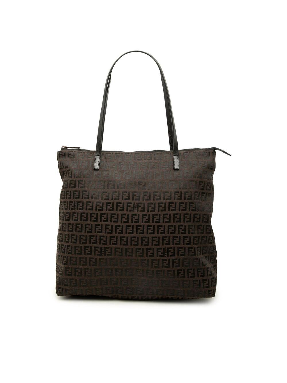 Fendi Zucchino Canvas Tote Pre-Loved #373853F60B